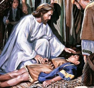 Jesus cura menino