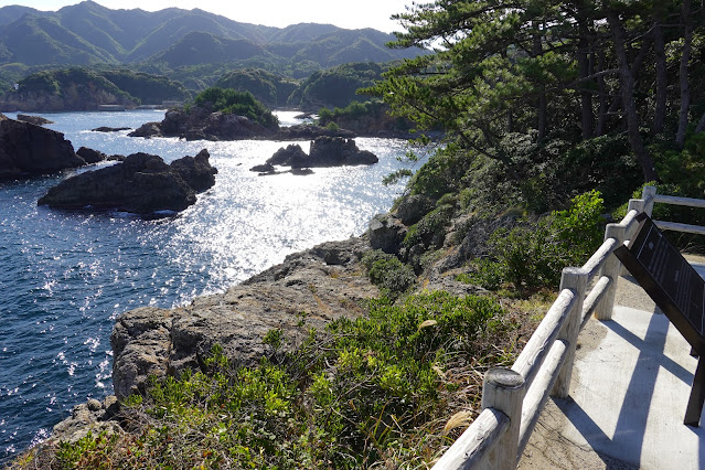 島根県出雲市大社町日御碕　出雲松島展望地からの眺望