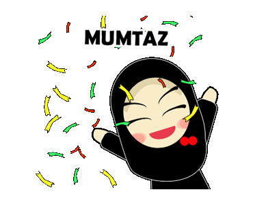 LINE Creators Stickers Young Muslimah Animated Example 