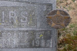 Grave of Frank E. Bellairs