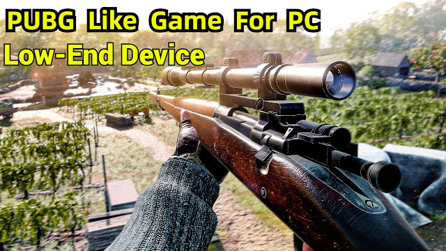 pubg like game for low end PC