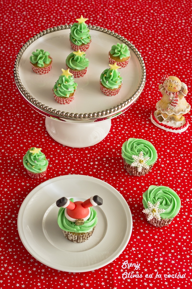 Cupcakes de manzana y canela
