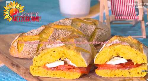 Pane cunzato ricetta Fulvio Marino