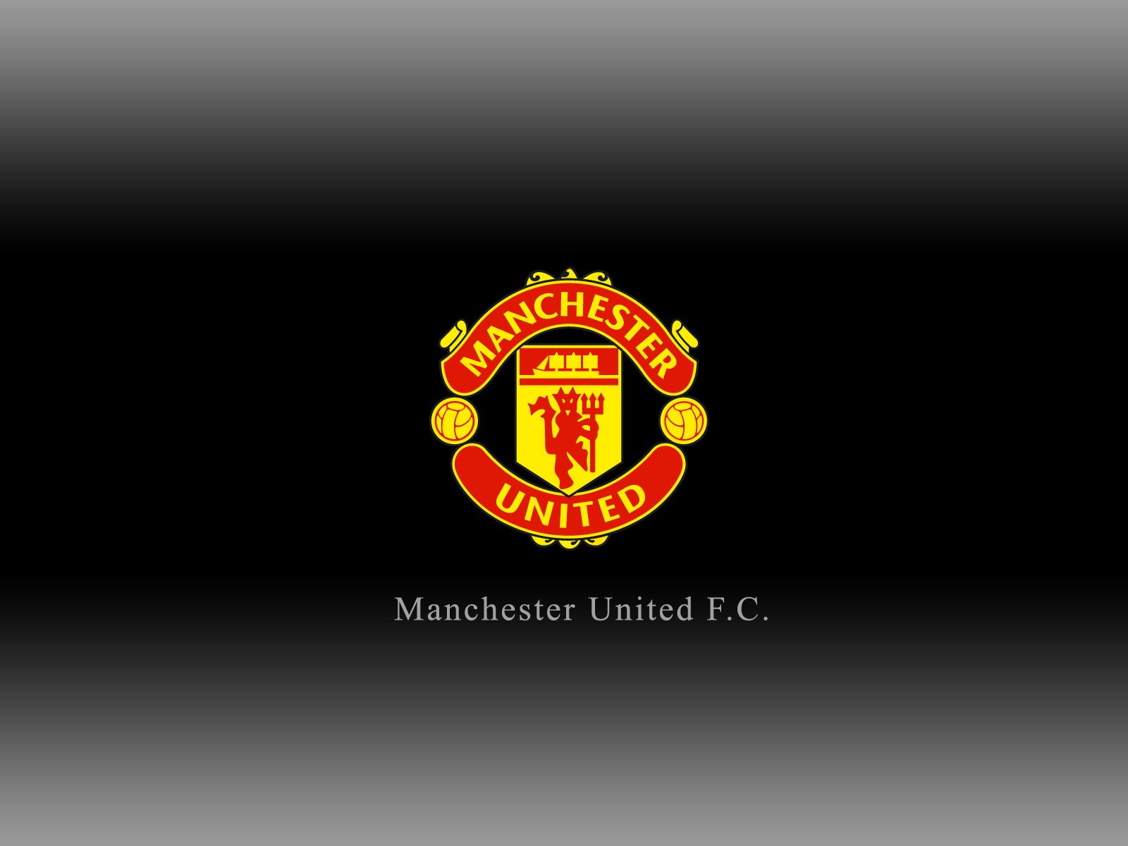 Manchester United FC Logo Wallpaper for Desktop and PC. Widescreen and ...