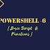 How to write basic scripts and functions in powershell 6