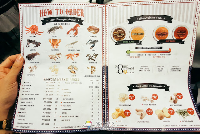 How to order food at Crab Factory SS2