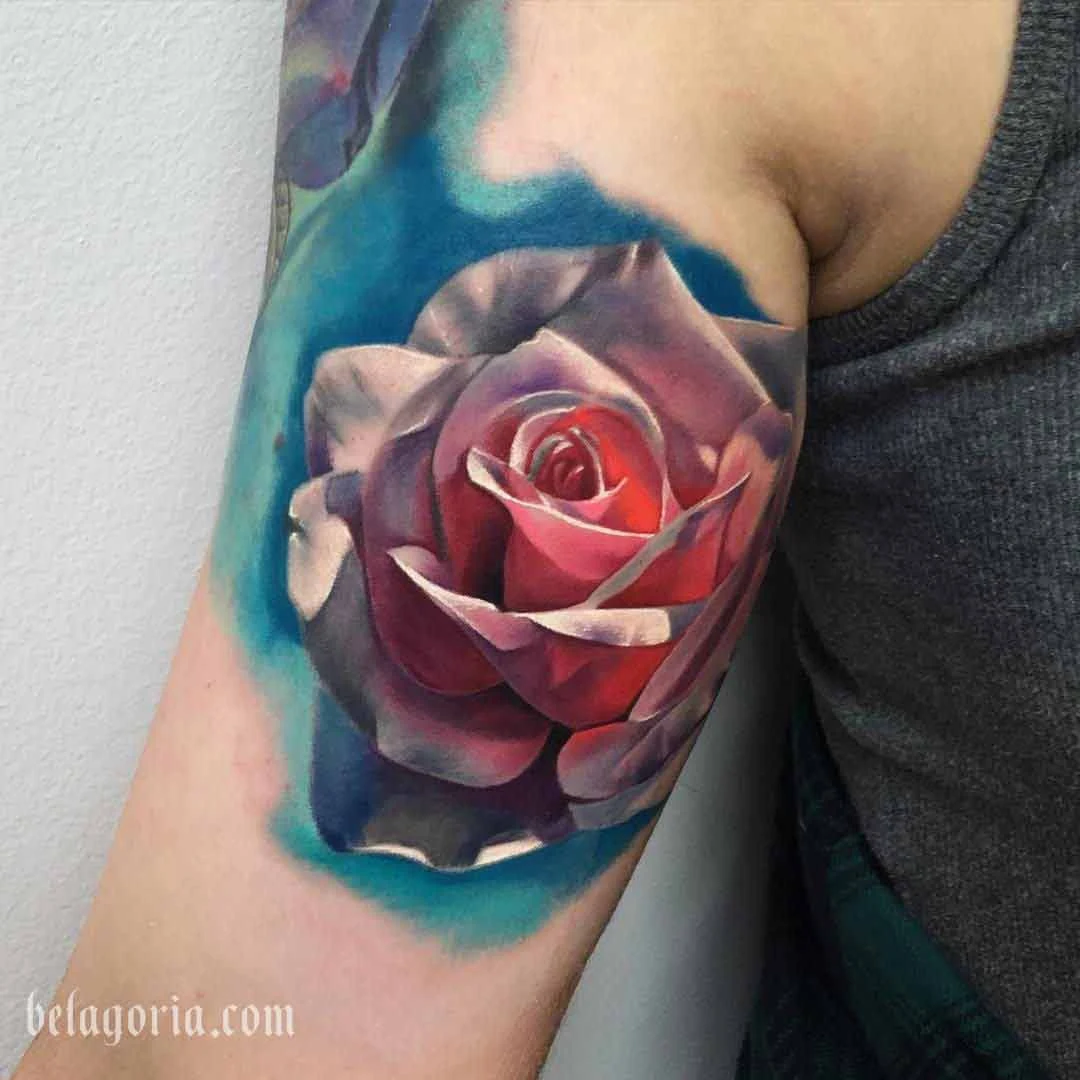 imagen de un tatuaje artistico espectacular