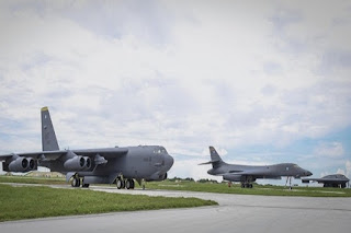 Memanas dengan China, Amerika Kirim Tiga Pesawat Bomber Nuklir ke Kawasan Pasifik - Commando