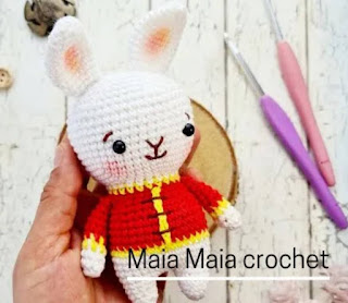 PATRON GRATIS CONEJO AMIGURUMI 58376