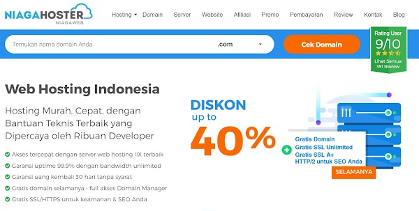 Review Niagahoster : Web Hosting Unlimited dengan Harga Terjangkau