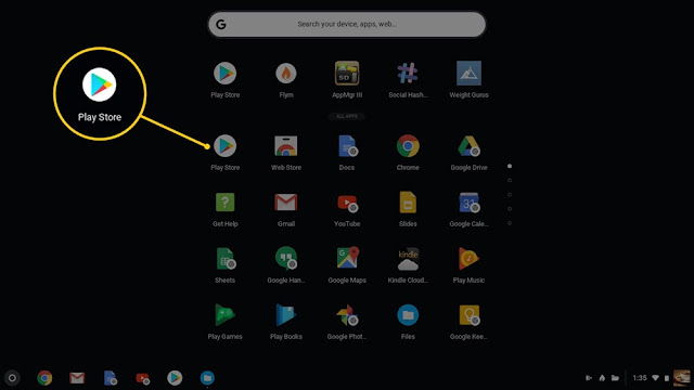 how to get android apps on a chromebook