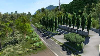 Map Pangandaran Jawa Barat ETS2 1.39-1.44