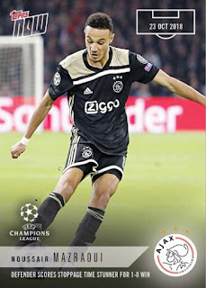 Topps NOW UEFA Champions League 2018-2019 AFC Ajax Set