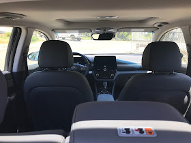 Interior view of 2020 Hyundai Ioniq HEV