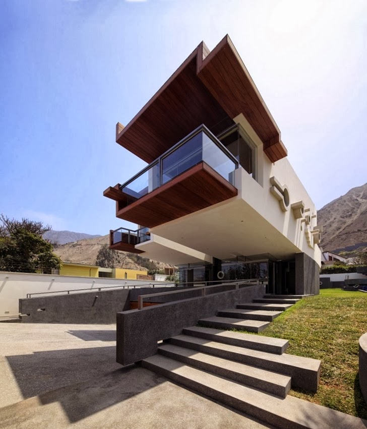 World of Architecture Unusual Extreme  Modern  House  by 