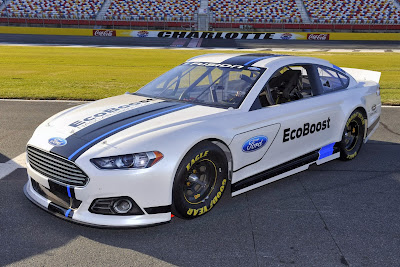  from the interior   2013 Ford Fusion NASCAR model year
