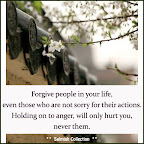 Forgive people in your life