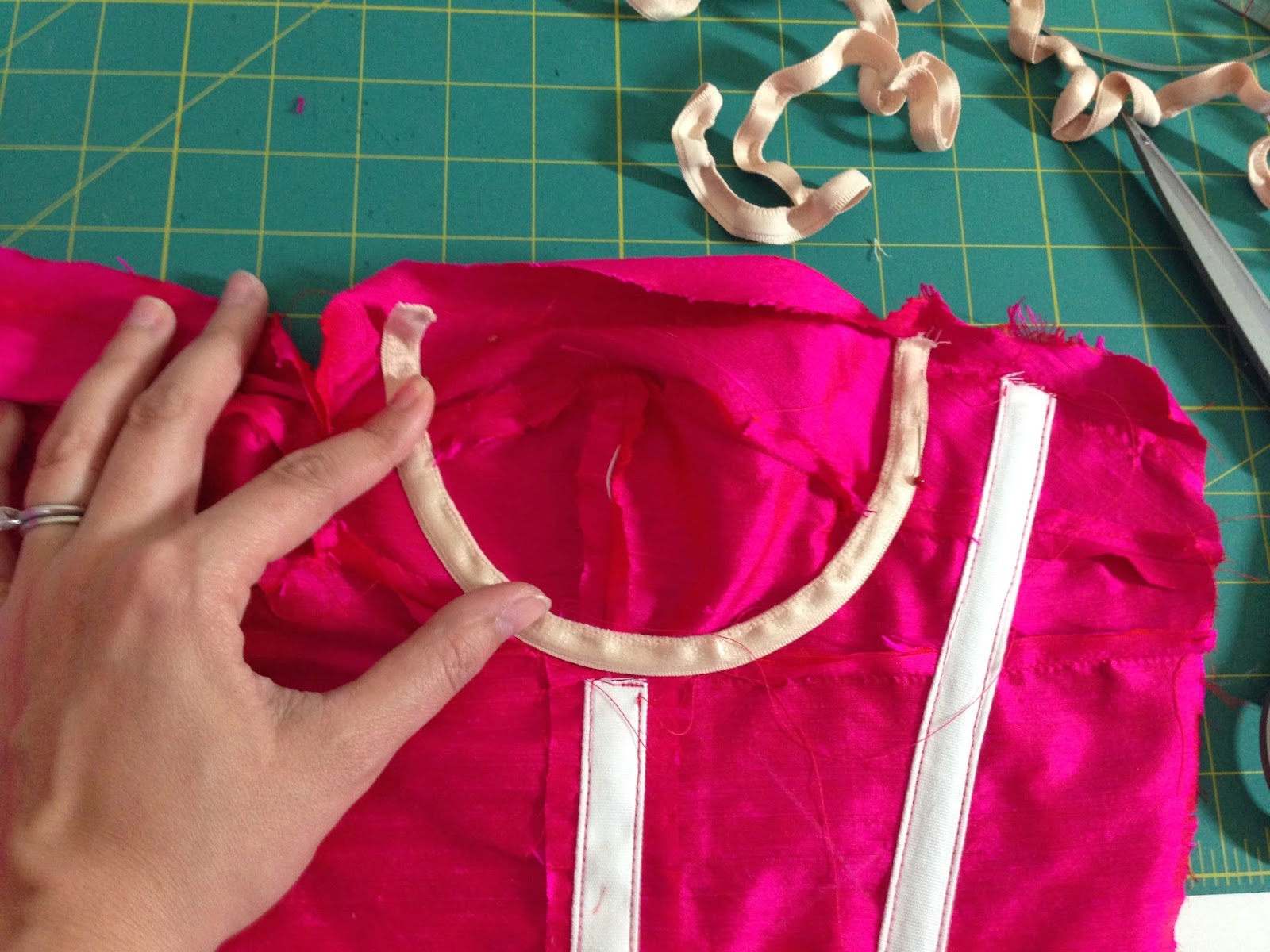 Gertie's New Blog for Better Sewing: Adding Underwires to a Bustier-Style  Bodice