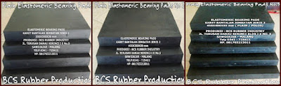 KARET BANTALAN JEMBATAN , ELASTOMERIC BEARING PADS