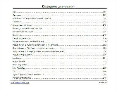 Aplastando los Microlímites BlackRain79 table of contents