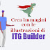 Crea immagini con le illustrazioni di ITG Builder