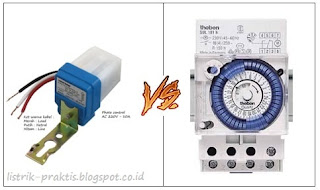 Photocell vs Timer