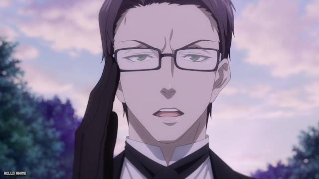 黒執事アニメ 死神 ウィリアム・T・スピアーズ 杉山紀彰 Black Butler Grim Reaper William T. Spears