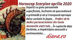 Horoscop aprilie 2020 Scorpion 