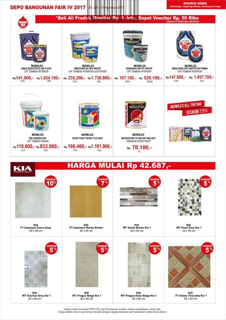 Katalog Promo Depo  Bangunan  16 Oktober 1 November 2021 