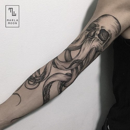 este_requintado_polvo_tatuagem_de_caveira