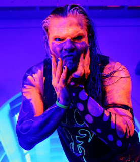 Jeff With Ultraviolet Paint In TNA