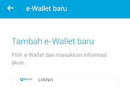 Cara mudah TopUp Saldo Gopay, OVO,M-Tix DANA dan LinkAja menggunakan Jenius