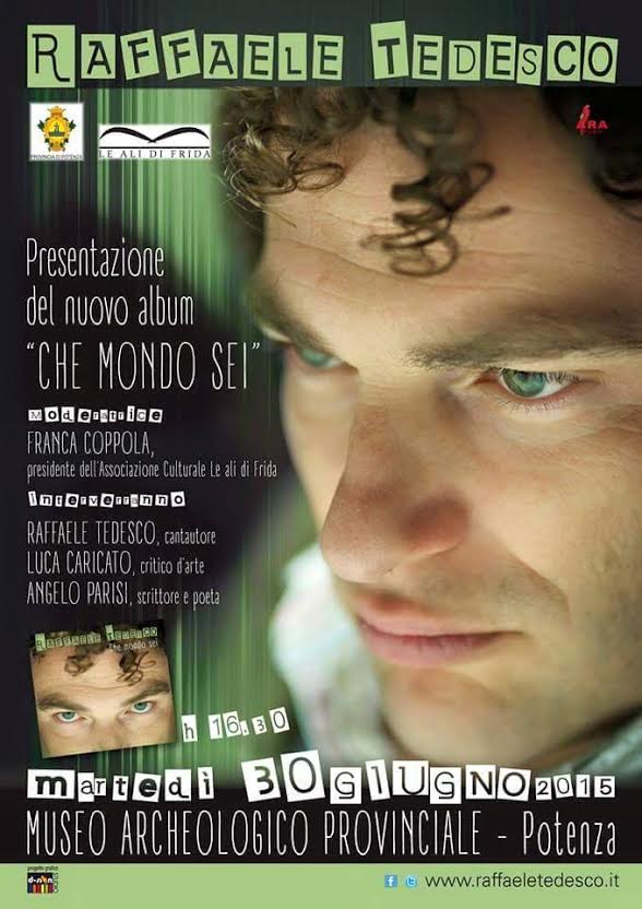 Al Museo Provinciale di Potenza presentazione di "Che mondo sei"