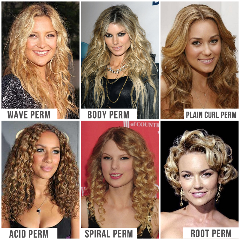 perm before and after