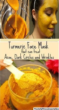 Turmeric-face-mask-for-dark-circles-acne-wrinkles