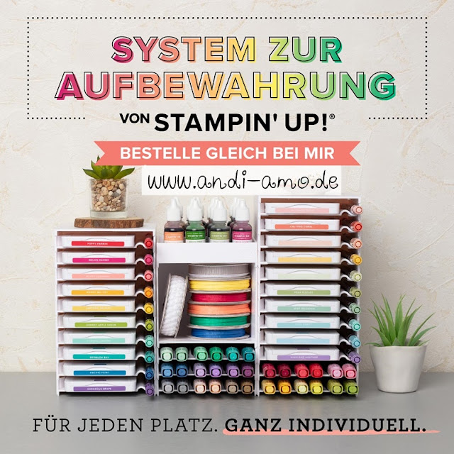 System zur Aufbewahrung Stampin Up andi-amo