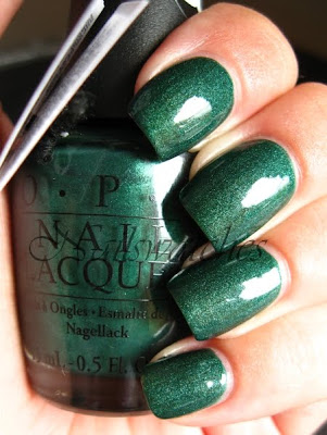 here today aragon tomorrow suede opi green nailpolish nailswatchtes htat