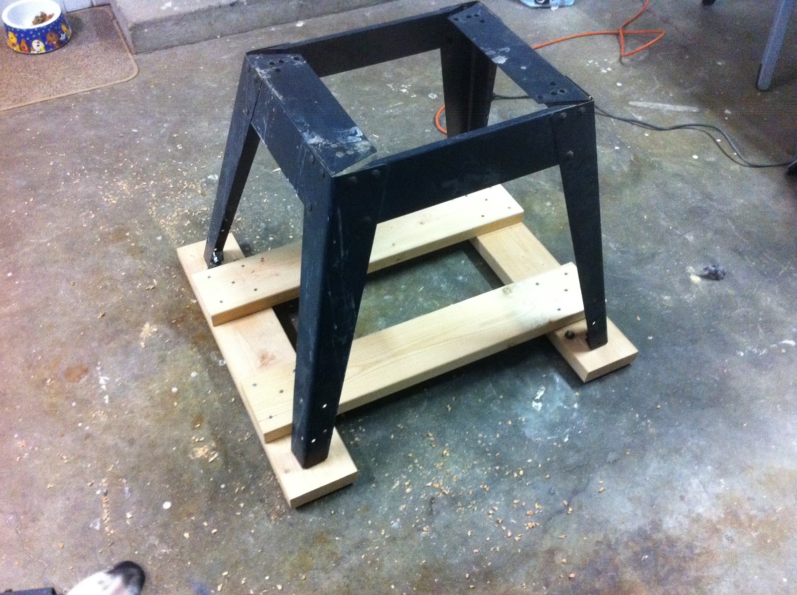 Nick's Blog of Life: Project: Improve Table Saw Stand - Part 1