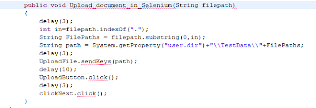 Upload file in selenium,upload file in selenium webdriver using sendkeys