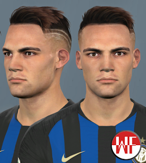 PES 2017 Faces Lautaro Martinez by WER Facemaker