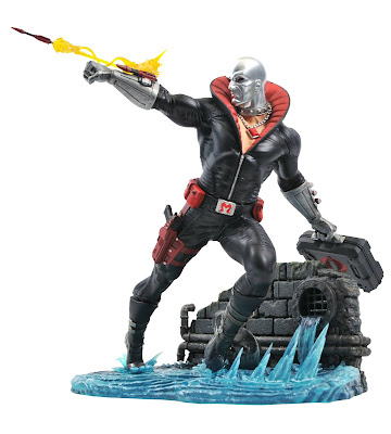 Diamond Select GiJoe Destro Gallery Diorama PVC sculpture 03