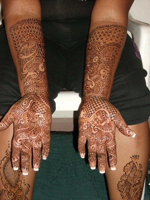 Arm Mehndi Designs Are the most popular fashion of decorating your hands 