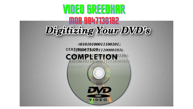 Convert Your DVD to Digital  Kerala, Trivandrum Mob 9847130192