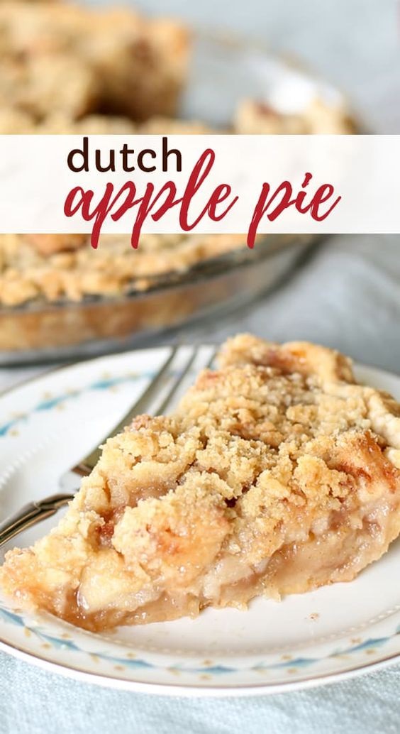 Dutch Apple Pie Recipe