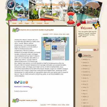 Costa Rica Meets All Your Needs template blog from wordpress. travel blog template. template blog from wordpress. travel blog template