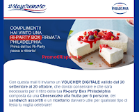 Hai vinto anche tu una delle 1000 Ri-Party Box Philadelphia ? controlla la tua email