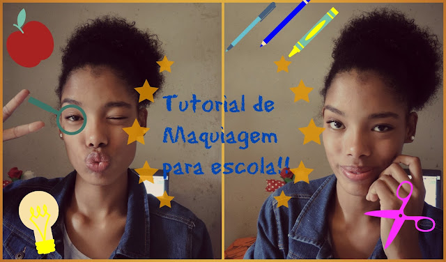 Vídeo: Tutorial de maquiagem para escola (Especial volta as aulas)