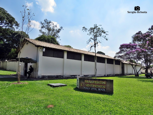 Vista ampla do Museu Histórico do Instituto Butantan - Butantã - São Paulo