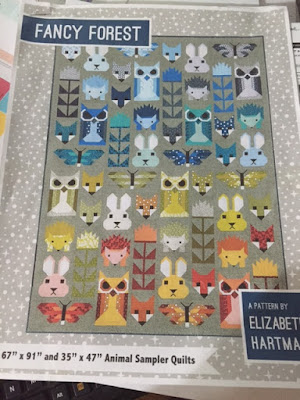 Elizabeth Hartman Fancy Forest quilt kit.