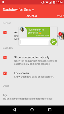 Dashdow SMS Plus V1.4 Apk